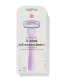 HEMA dames scheersysteem 5 bladen