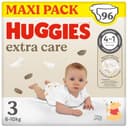 Huggies Extra Care babyluiers - Maat 3 (6 tot 10 kg) - 96 luiers met vochtindicator en Disney-designs - Maandbox
