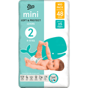 Etos Luiers Mini Maat 2 4-8 kg Mid Pack 48 stuks