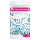 Gillette Venus 7702018070794 Simply Venus wegwerpscheermes voor dames, 2 scheermes met dubbel lemmet,6 stuks (pak van 1)