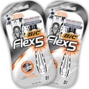 BIC Flex5 heren wegwerpscheermesjes - bundel van 2 - verpakkingen van 3