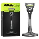 GilletteLabs met exfoliërende bar scheersysteem, voor mannen, 1 handvat - 1 navulmesje, inclusief premium magnetische houder, van Gillette